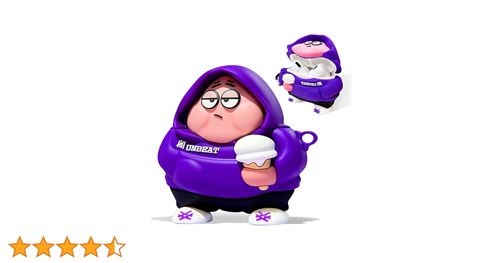 Amazon | かわいい漫画のキャラクターAirpods Pro 2ケース、落下